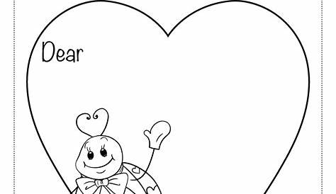 Valentine's Day Greeting Card Worksheet - Free Printable, Digital, & PDF