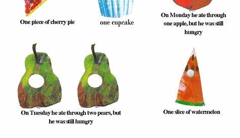 The Very Hungry Caterpillar Printables - Printable Templates