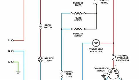 walk in cooler wiring diagram 220v