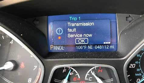 Engine Fault Service Now Ford Focus - WebSelfEdit