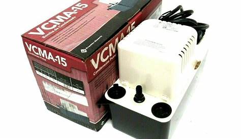 Little Giant Pump Model Vcma-15uls Manual