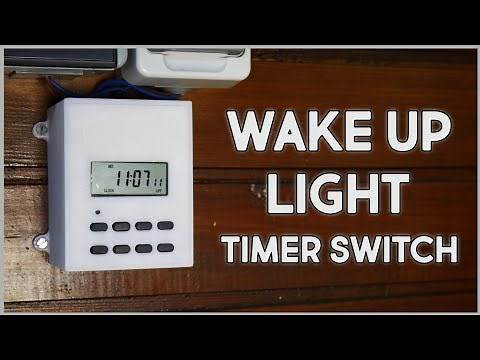 DIY wake Up Light Alarm Clock