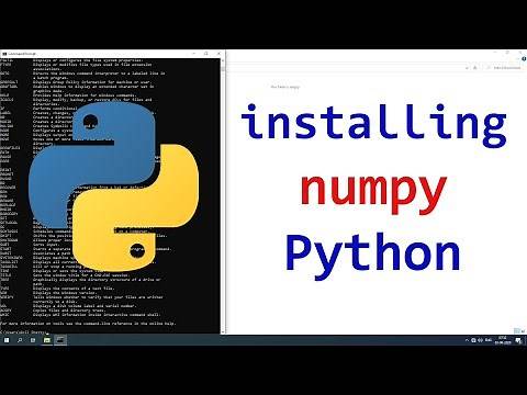 How to install NumPy for Python in Windows 10