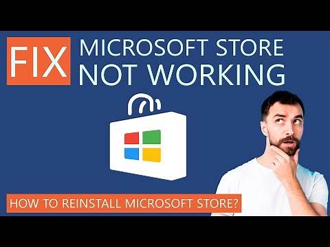 How to Fix Microsoft Store Not Working | Reinstall Microsoft Store