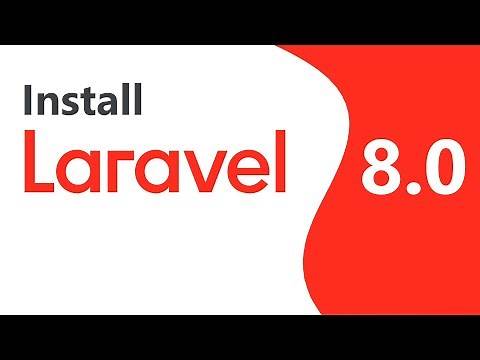 How to Install Laravel 8 on windows 10