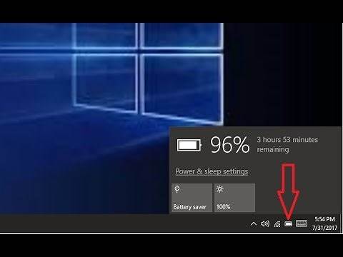 How to Fix Battery Icon Not Showing in Taskbar (Windows 10/8.1/7)