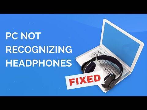 How to fix computer not recognizing headphones in Windows