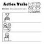 Finding Nouns And Verbs Worksheets