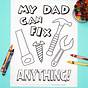 Printable Fathers Day Cards To Color