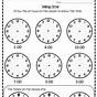 Clock Worksheet Kindergarten
