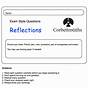 Reflections Practice Worksheet