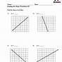 Find Slope From A Table Worksheets