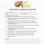 Printable Basketball Tryout Basketball Evaluation Form