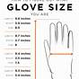Glove Size Chart Uk