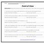 Point Of View Worksheet 5th Grade