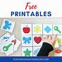 Free Toddler Printables
