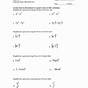 Exponent Word Problems Worksheets