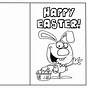 Printable Easter Card Template