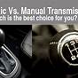 Difference Between Auto And Manual Car