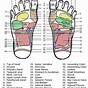 Feet Acupuncture Points Chart