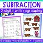 Subtraction With Regrouping Printable Games