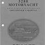 Bayliner 1995 3288 Motoryacht Owner Manual