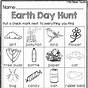 Printable Earth Day Scavenger Hunt