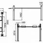 Single Post Car Lift Diagram