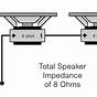 Wiring Two 8 Ohm Speakers In Series