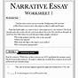Narrative Writing Practice Worksheets