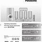 Panasonic Schtb20eg User Manual Operating Instructions