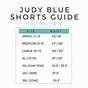 Judy Blue Sizing Chart
