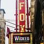 Wicked Fox Theatre Atlanta Seating Chart