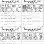 First Grade Sequencing Worksheet