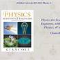 Physics For Scientists And Engineers 4th Edition Giancoli Pd