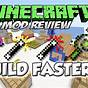 How To Build Faster In Minecraft