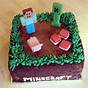 Walmart Bakery Minecraft Cake