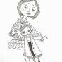 Printable Coraline Coloring Pages