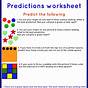 Science Prediction Experiment Worksheet