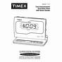Timex T1201 Clock Radio Manual