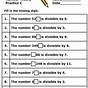 Divisibility Rules Worksheets 5th Grade