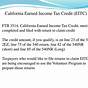 Ca Earned Income Tax Credit Worksheet 2021