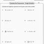 Equivalent Expressions Worksheet 2nd Grade