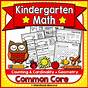 Kindergarten Common Core Math Activities