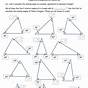 Interior Angles Of Triangle Worksheet