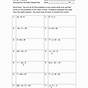 Solving One Variable Equations Worksheet