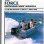 Force Outboard Manual