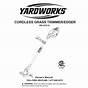 Yardworks 060 2273 4 Owner's Manual