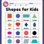 Free Printable Shapes For Toddlers