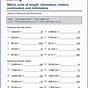 Convert Centimeters To Meters Worksheet
